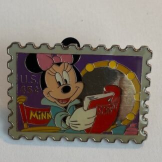 Japan Disney’s Mickey Summer Vacation Boxed Set Minnie Stamp Disney Pin (B7)