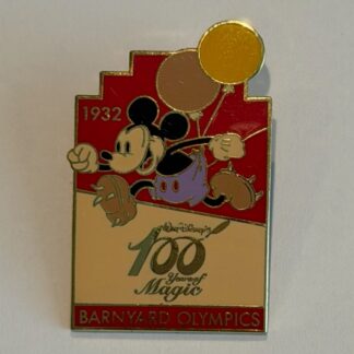 Japan - Mickey Mouse - Barnyard Olympics 100 Years of Magic 2001 Disney Pin H0
