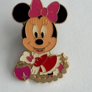 Japan - Minnie Mouse - Holiday Outfit - Game Prize Christmas 2013 Disney Pin F8