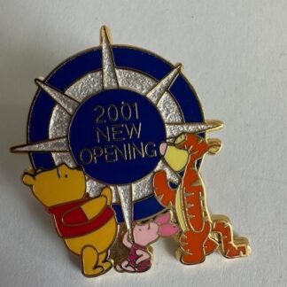 Japan Pooh Piglet and Tigger - Nagoya Matsuzakaya Grand Re-opening Disney Pin B2