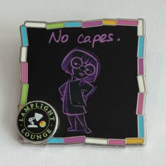 Lamplight Lounge The Incredibles - Edna Mode 2020 LE Frame Disney Pin H6