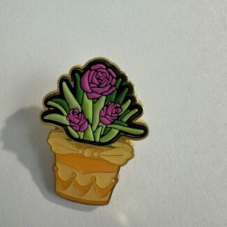 Loungefly Belle Princess Flower Pot Beauty And The Beast Disney Pin E2