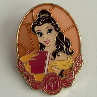 Loungefly Belle - Princess Stained Glass Portraits Mystery 2025 Disney Pin H7