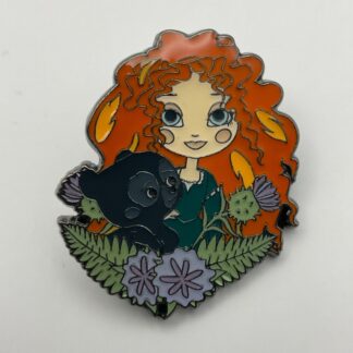 Loungefly Chibi Floral Princess Mystery Pixar Brave Merida Pin A8