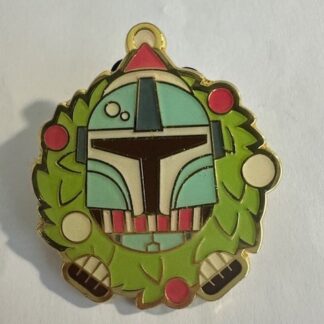 Loungefly Christmas Holiday Star Wars Boba Fett Mandalorian Disney Pin A4