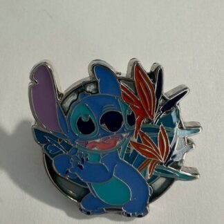 Loungefly Disney Lilo & Stitch Floral Stitch Stained Glass Enamel Pin (C5)