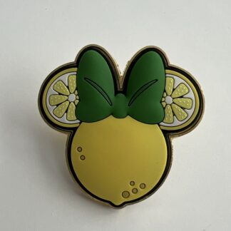 Loungefly Disney Minnie Mouse Fruit Silhouette Scented Pin Lemon F4