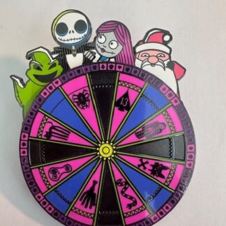 Loungefly Disney Nightmare Before Christmas Layered Spinning Pin LE 1000 (C7)