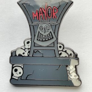 Loungefly Disney Nightmare Before Christmas NBC Tombstone Mystery Pin Mayor G3