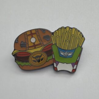 Loungefly Disney Pixar Fast Food Burger & Fries Pin TOY STORY WOODY & BUZZ E8