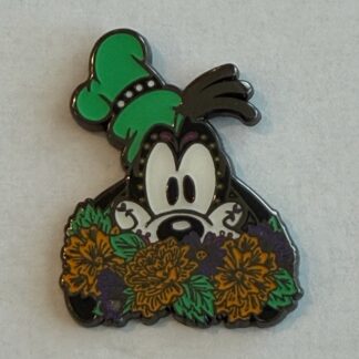 Loungefly Goofy Mickey Mouse & Friends Dia De Los Muertos Floral Disney Pin H5