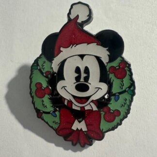 Loungefly Mickey And Friends Christmas Wreaths Chaser Mickey Disney pin (D1)