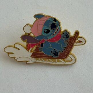 Loungefly Stitch Lilo and Stitch Winter Sledding - Mystery 2023 Disney Pin A9
