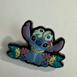 Loungefly - Stitch with Scrump on His Head - Vacation - Free-D Disney Pin C0