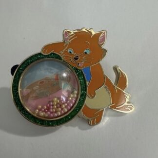 Loungefly Uncas Toulouse Aristocats Snow Globe  3D  Disney Pin (E9)