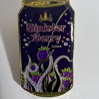 Loungefly Ursula Little Mermaid Sinister Berry Soda Can Disney Pin (E6)
