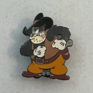 Magical Moments Pete Two Gun Mickey LE Cowboy Hat Disney Pin (B6)