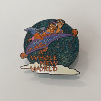 Magical Musical Moments - A Whole New World - Aladdin - Green Disney Pin A6