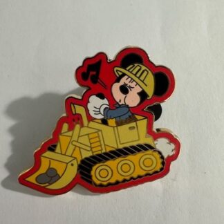 Mickey Mouse - Front Loader - FAB 5 Construction Series 2004 Disney Pin C2