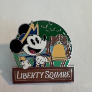Mickey Mouse Liberty Square Disney Lands Booster Pack Pin (D7)