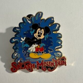 Mickey Mouse - Splash Mountain 2000 Paris Disney Pin E5