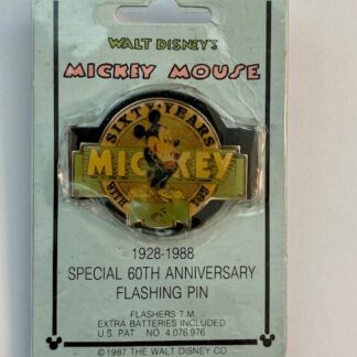 Mickey’s 60th Anniversary Special Walt Flashing Disney Disney Pin (B)