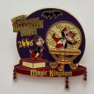 Mickey's Not So Scary Halloween Party 2006 Chip and Dale Pin LE 2000 Disney (A8)