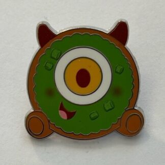 Mike Wazowski Avocado Breakfast Bagel Munchlings Monsters Inc Disney Pin (D0)