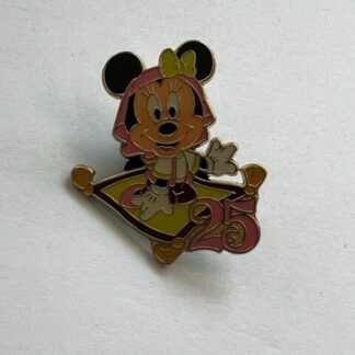 Minnie Mouse Game Prize Magic Carpet 25th Anniversary Tokyo TDL Disney Pin (B1)