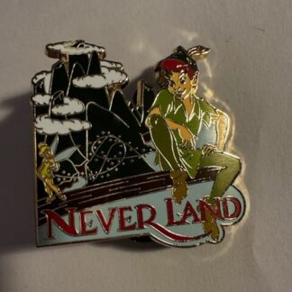 Neverland Love Is An Adventure ￼Peter Pan and Tinker Bell LE ￼Disney Pin (A6)