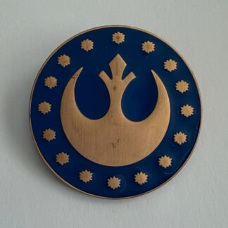 New Republic Logo Star Wars Galaxy's Edge 2022 Disney Pin E2