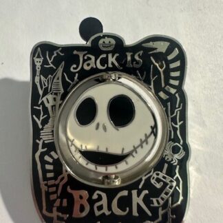 Nightmare Before Christmas Jack Is Back Spinner Disney Pin (E1)