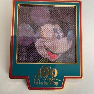 One Hundred 100 Mickeys Series MM 065 Checker Mickey Mouse LE Disney Pin F3