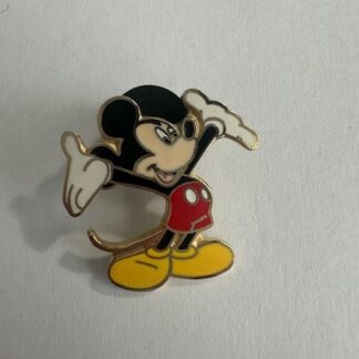 Paris DLP Mickey Mouse Arms Up Vintage Pin (B9)