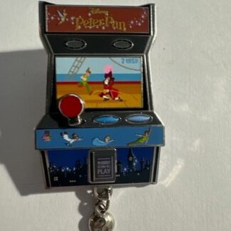 Peter Pan - Arcade Game - Dangle 2023 Captain Hook  Disney Pin F6