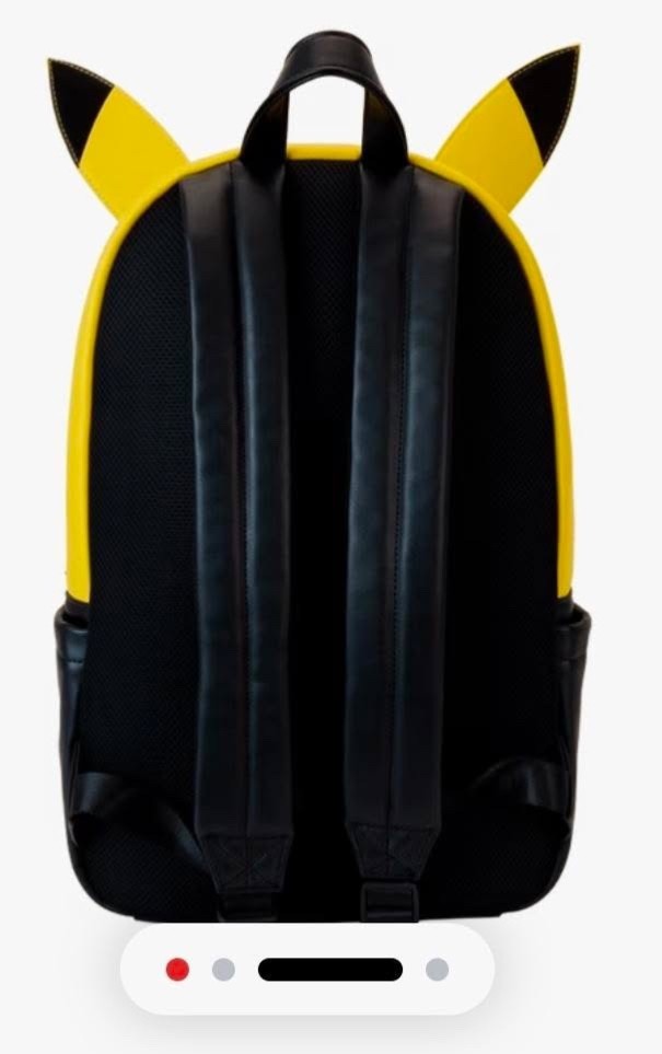 Pokemon Pikachu Cosplay Full-Size Backpack Loungefly New w Tags (B) - Image 4