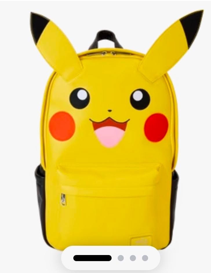 Pokemon Pikachu Cosplay Full-Size Backpack Loungefly New w Tags (B)