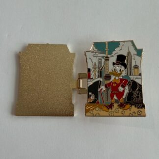 Posing with Few of His Holdings Scrooge Money Vault 2026 Disney Pin H6