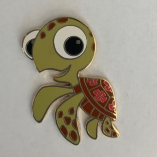 RARE 2003 Pixar DISNEY Squirt Sea Turtle Finding Nemo Trading Pin F0