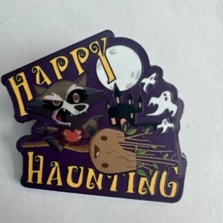 Rocket and Groot Happy Haunting 2021 Halloween Marvel Disney Pin (B8)