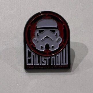 SDCC 2017 EXCLUSIVE DISNEY STAR WARS DARTH VADER ENLIST NOW PIN (A8)
