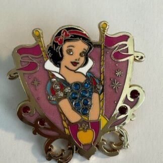 SDHR Princess Jewelled Crest Snow White and the Seven Dawrfs Disney Pin (A4)