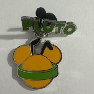 SDR - Pluto - Mickey Head - Name - Dangle 2024 Disney Pin F5