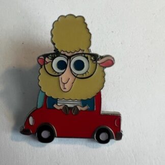 SDR Zootopia Racing Games Bellwether In Red Car LE Disney Pin (C1)
