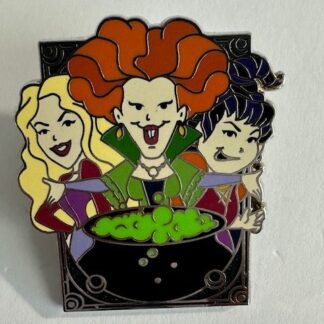 Sarah, Winifred and Mary Sanderson - Hocus Pocus - Mystery 2024 Disney Pin F2