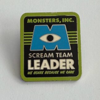 Scream Team Leader Pixar Awards Lanyard Starter Monsters Inc 2014 Disney Pin G2