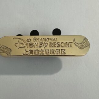Shanghai Disney Resort Logo Winnie the Pooh Spring Frame Disney Pin E7
