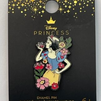 Snow White and the Seven Dwarfs Disney Loungefly Pin: Seated in Flowers (B)