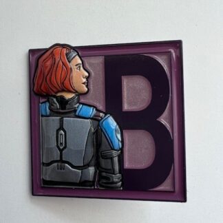 Star Wars Celebration 2022 Alphabet Pin Le 500 Bo Katan (D8)