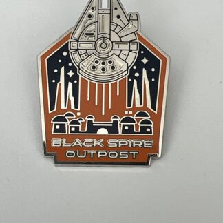 Star Wars Disney Pin Millennium Falcon Black Spire Outpost F4